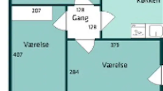 Værelser i Hellerup - billede 5