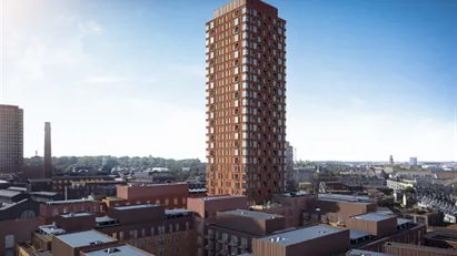 Fantastisk udsigt i Carlsbergbyen over København .